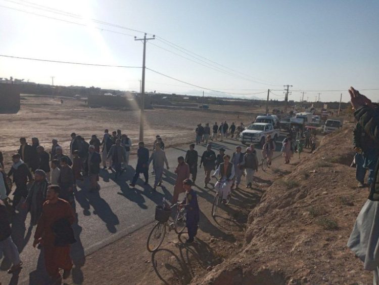 Targeted Massacre of Hazaras in Taliban-Ruled Afghanistan Sparks Protests in Jebraiel Area of Herat City