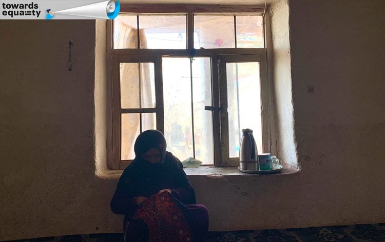 Portrait of a Rural Afghan Woman