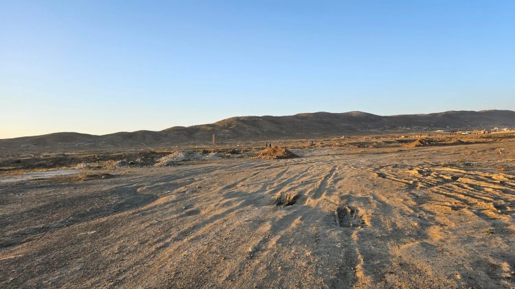 Construction has begun for a large vegetable market near Ghazni's ancient monuments, raising concerns over the preservation of cultural heritage. (Photo Credit: 8am.media)