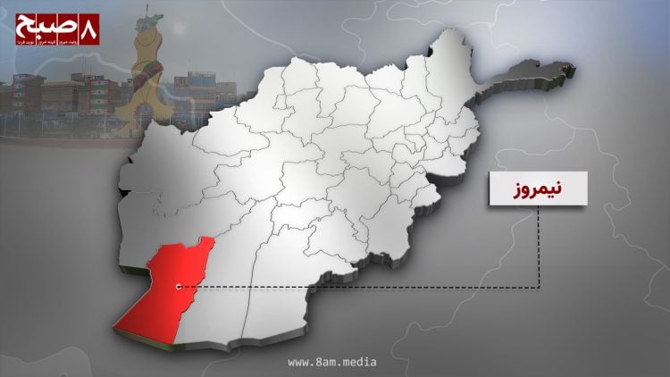 Nimruz Province Map