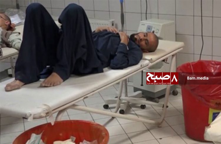 A patient lies on a hospital bed in the emergency ward of Takhar Provincial Hospital, amid growing concerns over the lack of essential medicines and medical supplies. (Photo Credit: 8am.media)