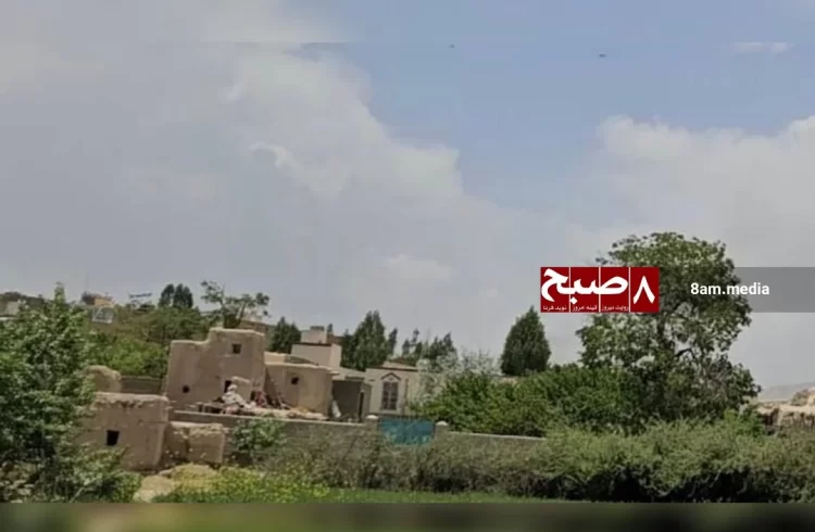 A village in Ghazni province shows new residential construction encroaching on agricultural land, raising concerns over food security and environmental impact. (Photo Credit: 8am.media)
