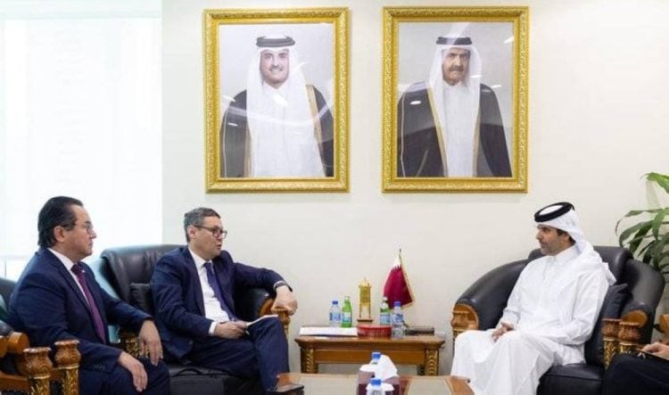 Qatar's Special Envoy Faisal bin Abdullah Hamad Al-Hanzab meets with Kazakhstan's Special Representative Yerkin Tokumov to discuss Afghanistan's political, security, and humanitarian situation, emphasizing regional cooperation and support for the Afghan people. (Photo Credit: Gulf Times)