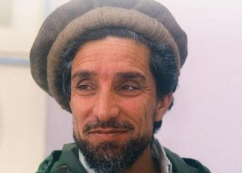 Portrait of Ahmad Shah Massoud, the legendary Afghan commander known as the "Lion of Panjshir". (Photo Credit: Print)