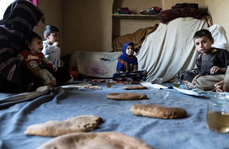 Families in Afghanistan struggle with severe food shortages as millions face hunger. (Photo Credit: OCHA)