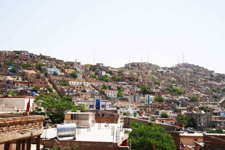 Rapid expansion of informal housing across Kabul’s hills highlights growing urban pressures. (Photo Credit: UN-Habitat)