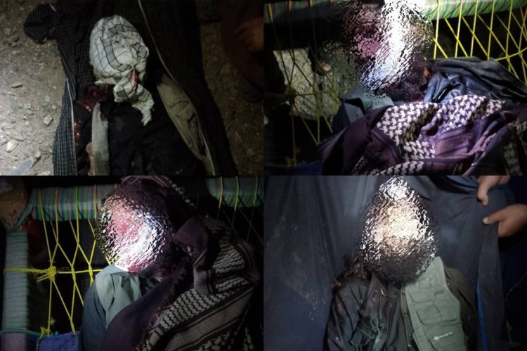 Four Taliban fighters were killed by unidentified gunmen during a gathering in Darm village, Tagab district of Kapisa Province on Friday afternoon. Among the victims were two brothers, Shafiullah and Talib Jan, who were residents of Tagab and Alasay districts. (Photo Credit: Exclusive)