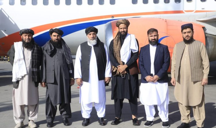 Taliban Minister of Industry and Commerce Nooruddin Azizi leads a delegation to India to discuss trade expansion and activation of the Chabahar Port corridor, marking the second high-level Taliban visit to India in recent weeks. (Photo Credit: @MoICAfghanistan)