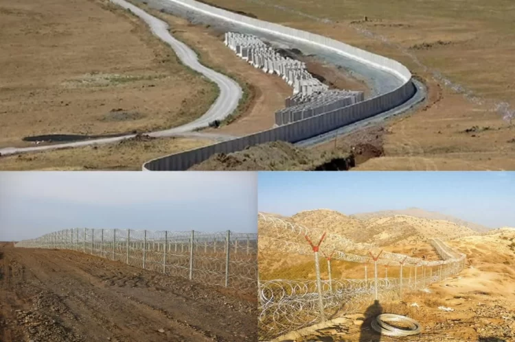 Border fencing projects along Afghanistan's frontiers show how neighboring countries have strengthened physical barriers in response to security concerns following the Taliban takeover. (Photo Credit: Social Media)