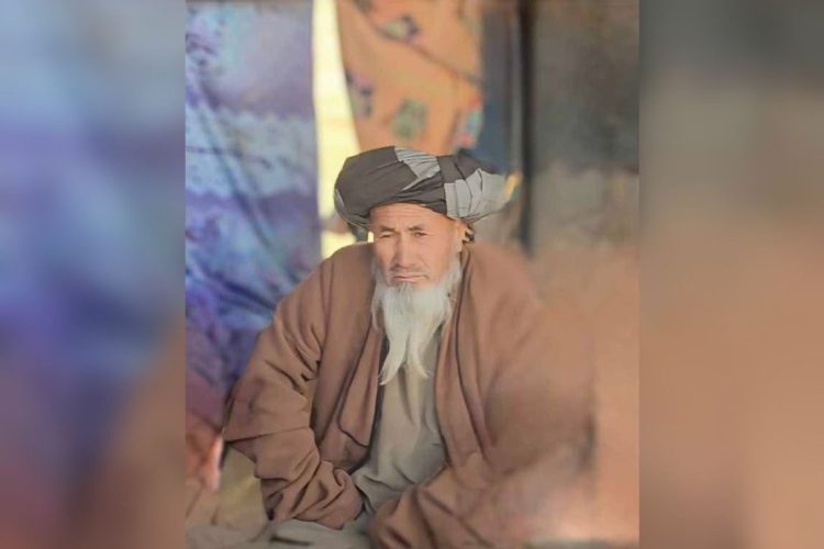 Karim Agha, a prominent Turkmen community elder in Balkh Province, was killed by unidentified gunmen in Mazar-e-Sharif on December 8, 2024. (Photo Credit: Exclusive)