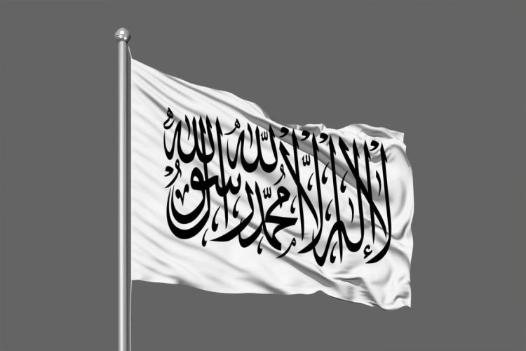 The Taliban flag displayed amid international criticism over the group’s newly published penal code and its implications for justice and human rights. (Photo Credit: Social Media)