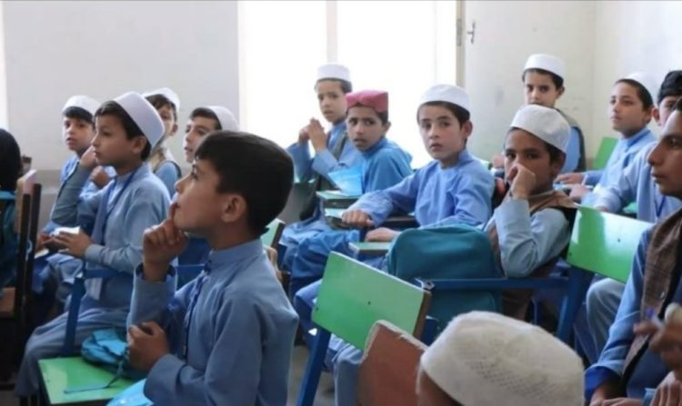 Deaf children sit in a classroom in Kabul, highlighting the challenges they face in accessing inclusive and specialized education. (Photo Credit: Social Media)