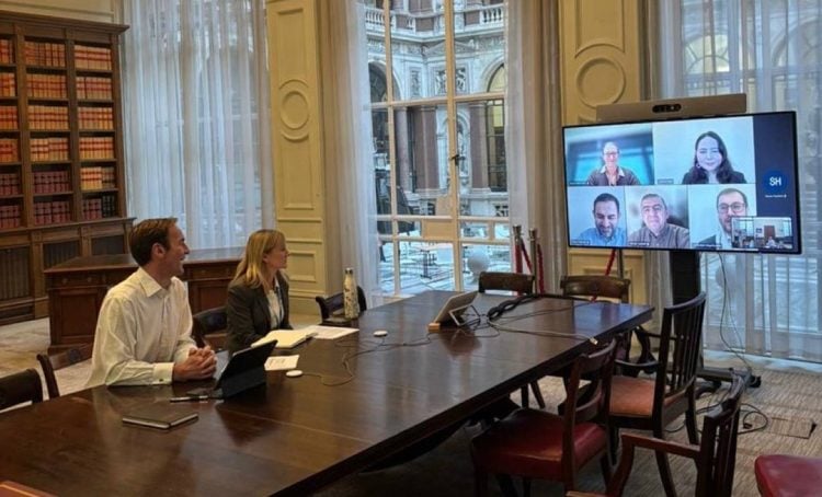 Richard Lindsay, UK envoy, stresses Afghan media’s key role in sharing the people’s voices globally. Photo Credit: @RLindsayUK