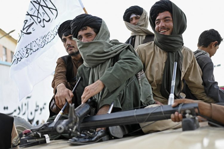 Armed Taliban fighters, as the United States announces increased pressure on the group. Photo Credit: WAKIL KOHSAR / AFP