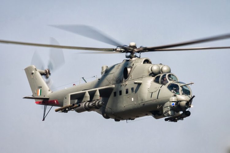 Qatari military helicopter in flight. (Photo Credit: AFP)