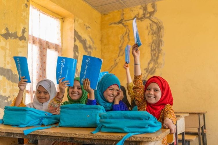 Joyful Students in Class (Photo Credit: UNICEF)