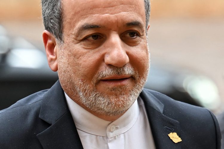 Seyed Abbas Araghchi warns of radioactive contamination risks from attacks on Iran nuclear sites. (Photo Credit: JOSEPH EID / AFP)