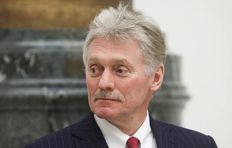 Kremlin spokesman Dmitry Peskov in a formal portrait. (Photo Credit: TASS)