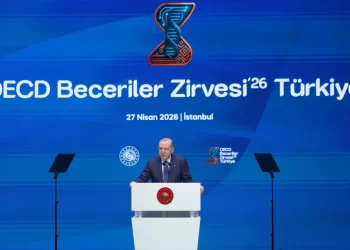 Erdogan OECD Skills Summit (Photo Credit: TRT)