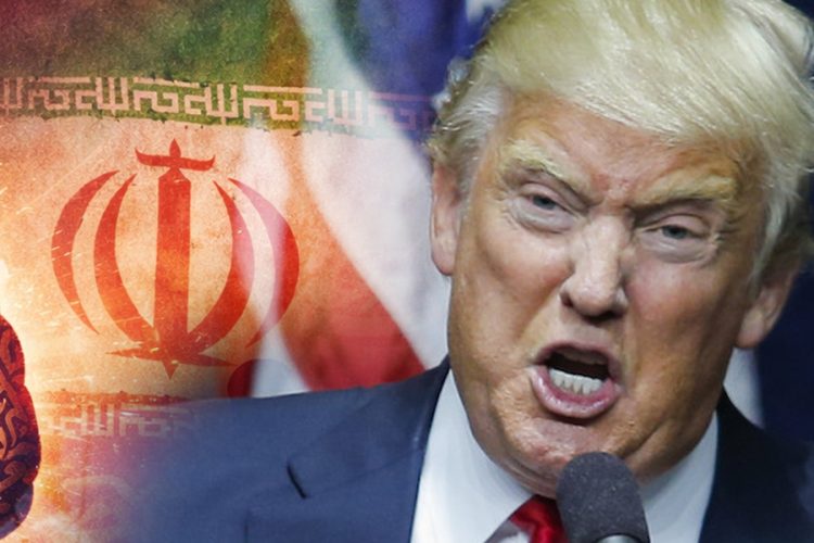 Trump speaking on Iran talks with Pakistan flag background. (Photo Credit: Getty Images)