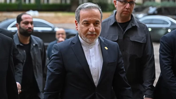 Abbas Araghchi arrives in Muscat, Oman (Photo Credit: AFP via Getty Images)