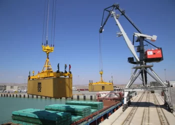 Construction site highlighting infrastructure development for regional trade projects. (Photo Credit: Newlines)