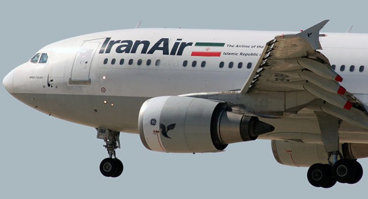IranAir aircraft flying in the sky above Iranian airport. (Photo Credit: iran front page)
