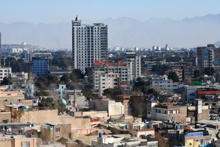 Kabul skyline amid rising rents (Photo Credit: AFP)