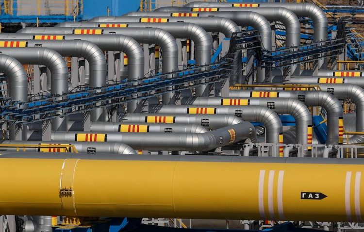 Industrial oil gas pipelines, pipeline infrastructure (Photo Credit: TASS)