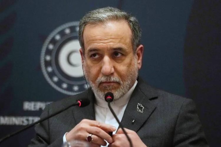 Abbas Araghchi speaks during a press conference as Iran's Foreign Minister amid talks with Pakistan. (Photo credit: AP)