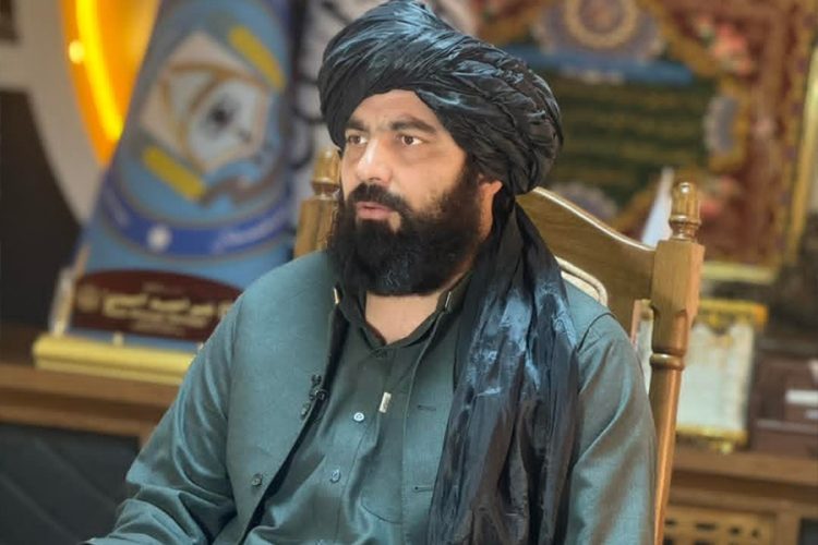 Nasir Ahmad Ahmadi, the Taliban's 11th Security District commander in Kabul, is accused of secretly selling a vehicle seized from the U.S. Embassy following the fall of the previous government. (Photo Credit: Exclusive)