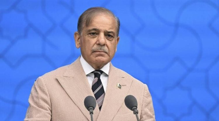 Pakistani Prime Minister Shehbaz Sharif. (Photo credit: AA)