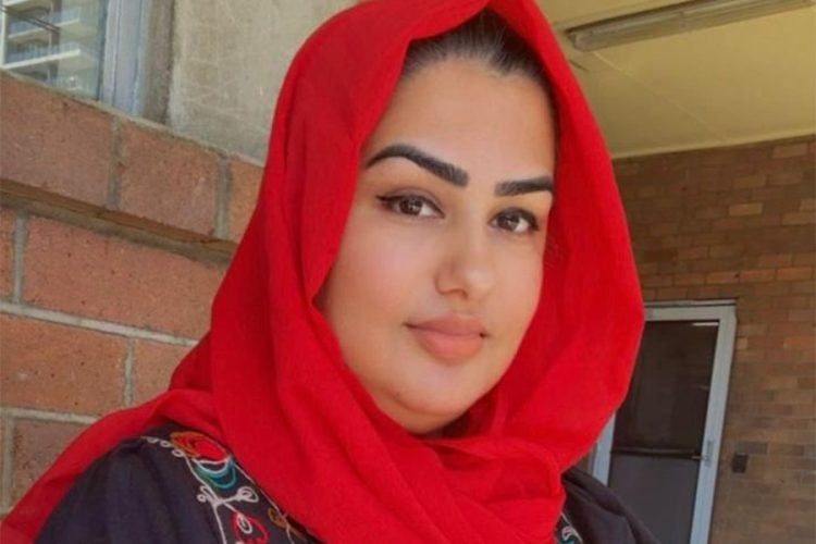 Sanam Kabiri, a women’s rights activist. (Photo credit: Exclusive)