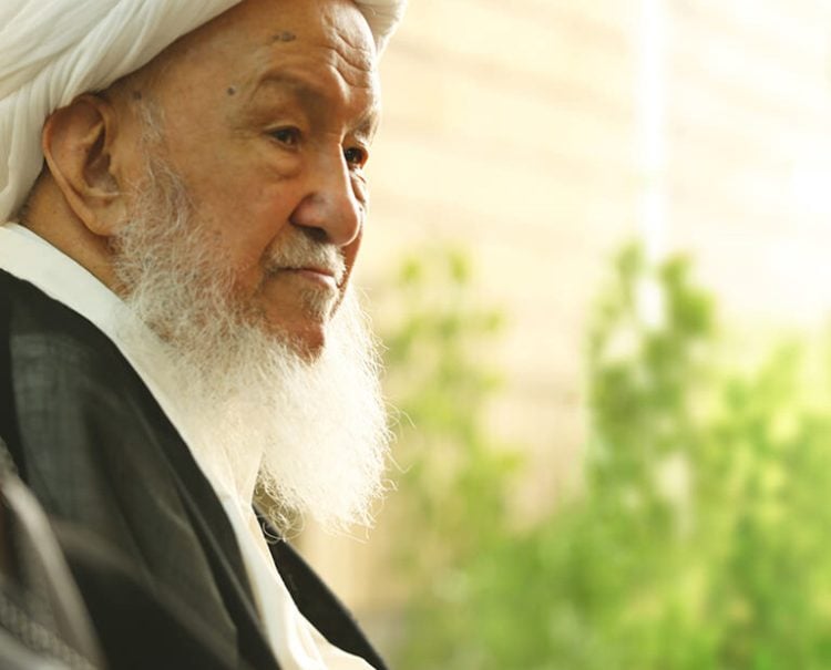 Grand Ayatollah Sheikh Mohammad Ishaq Fayyad, one of the highest-ranking Shia religious authorities, has passed away in the city of Najaf. (Photo credit: alfayadh.org)