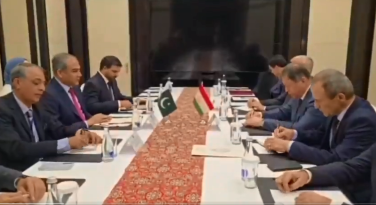 A regional meeting of interior and security ministers of Shanghai Cooperation Organization (SCO) member states was held in Bishkek, Kyrgyzstan, where discussions focused on security cooperation and related agreements. (Photo credit: screengrab via video from @MOIofficialGoP/X)