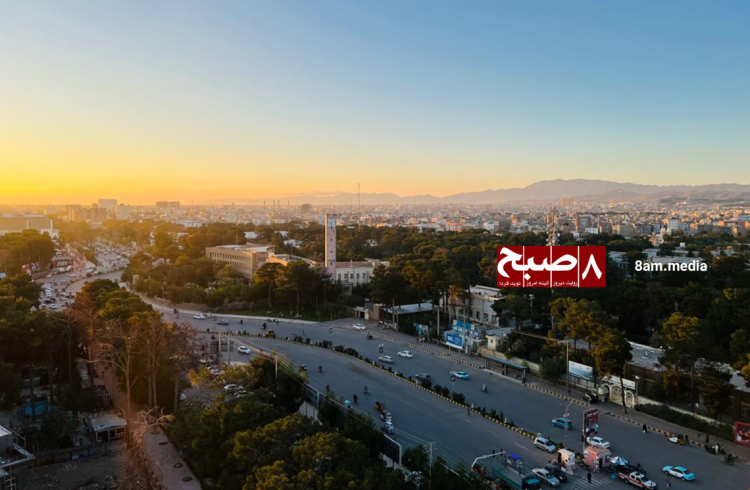 A view of Herat city in the evening as residents face frequent power cuts during extreme summer heat. (Photo credit: 8am.media)