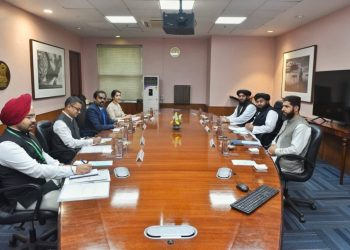 Officials from India and the Taliban hold the fourth Joint Committee meeting in New Delhi to discuss bilateral relations and diplomatic engagement. (Photo credit: @MEAIndia)