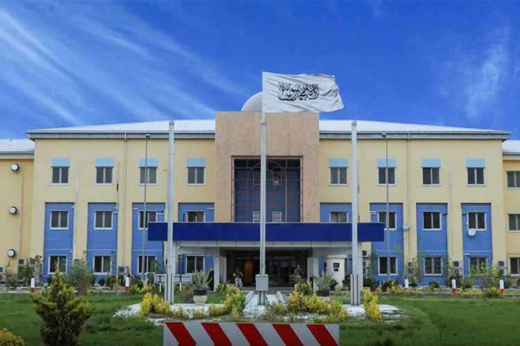 The headquarters of the Taliban's Ministry of Interior in Kabul, where sources report widespread and systematic corruption across all departments.