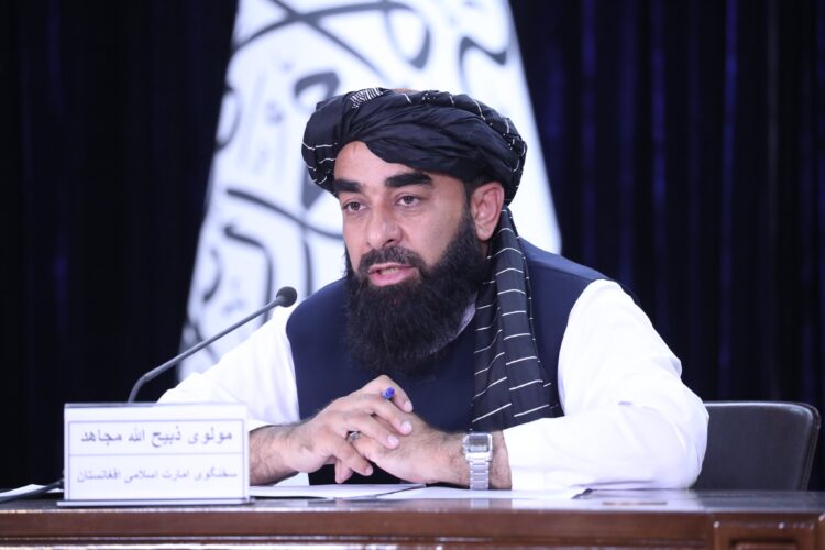Zabihullah Mujahid, the Taliban spokesperson. (Photo: GMIC)
