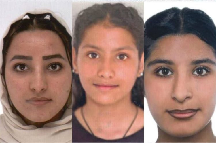 Police released photos of three teenage sisters from Afghanistan who went missing in Warsaw, Poland, as search efforts continue. (Photo credit: Social media)