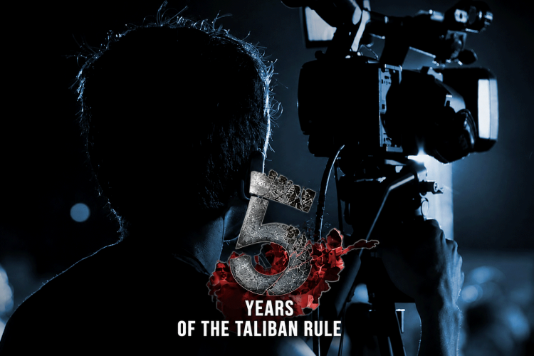 A cameraman films in silhouette as Afghanistan marks five years under Taliban rule and mounting media censorship. (Photo credit: Pexels)