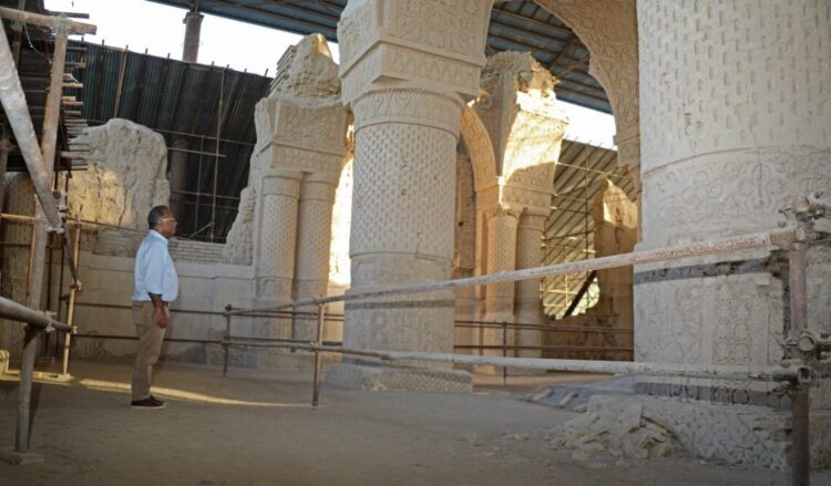 The UN Assistance Mission in Afghanistan (UNAMA) says the Haj Piyada Mosque in Balkh may be the oldest Islamic structure in Afghanistan and across Central Asia. (Photo Credit: UNAMA)