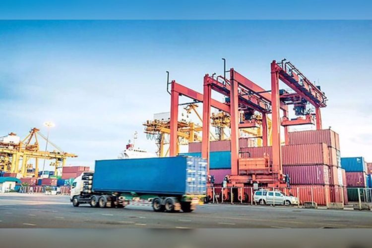 A port facility where goods are transported as Afghanistan and Iran expand trade relations and strengthen commercial ties. (Photo credit: Mehr)
