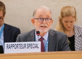 Richard Bennett - the UN Special Rapporteur on human rights in Afghanistan (Photo: OHCHR)