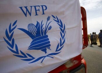 A World Food Programme vehicle delivers humanitarian assistance as Afghanistan faces a worsening food crisis. (Photo credit: AFP)