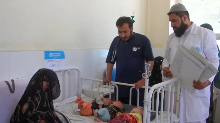 The World Health Organization (WHO) in Afghanistan has called for strengthening healthcare facilities to provide services to communities in need across the country. (Photo: WHO Afghanistan/X)