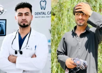 Pictures of the two victims