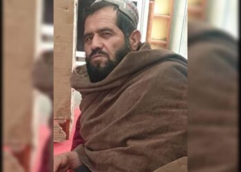 A man who was mysteriously killed in the Panjwayi district of Kandahar. (Photo: Exclusive)