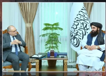 A European official meets with a senior Taliban representative in Kabul, reflecting the EU's ongoing engagement without formal recognition. (Photo credit: Social Media)