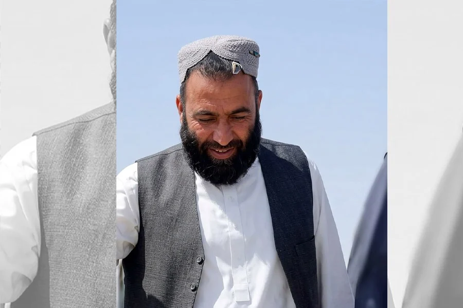 Haji Habibullah Ishaqzai, named by a local source as a key opium trafficker in Sangin district of Helmand. (Photo credit: 8am.media)